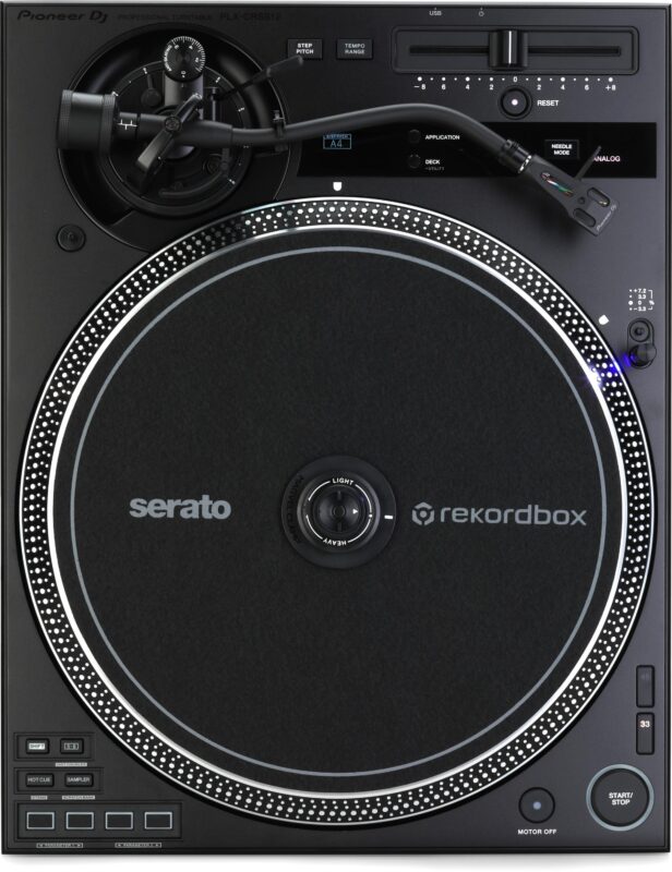 Pioneer DJ PLX-CRSS12 Hybrid Direct Drive Turntable with DVS