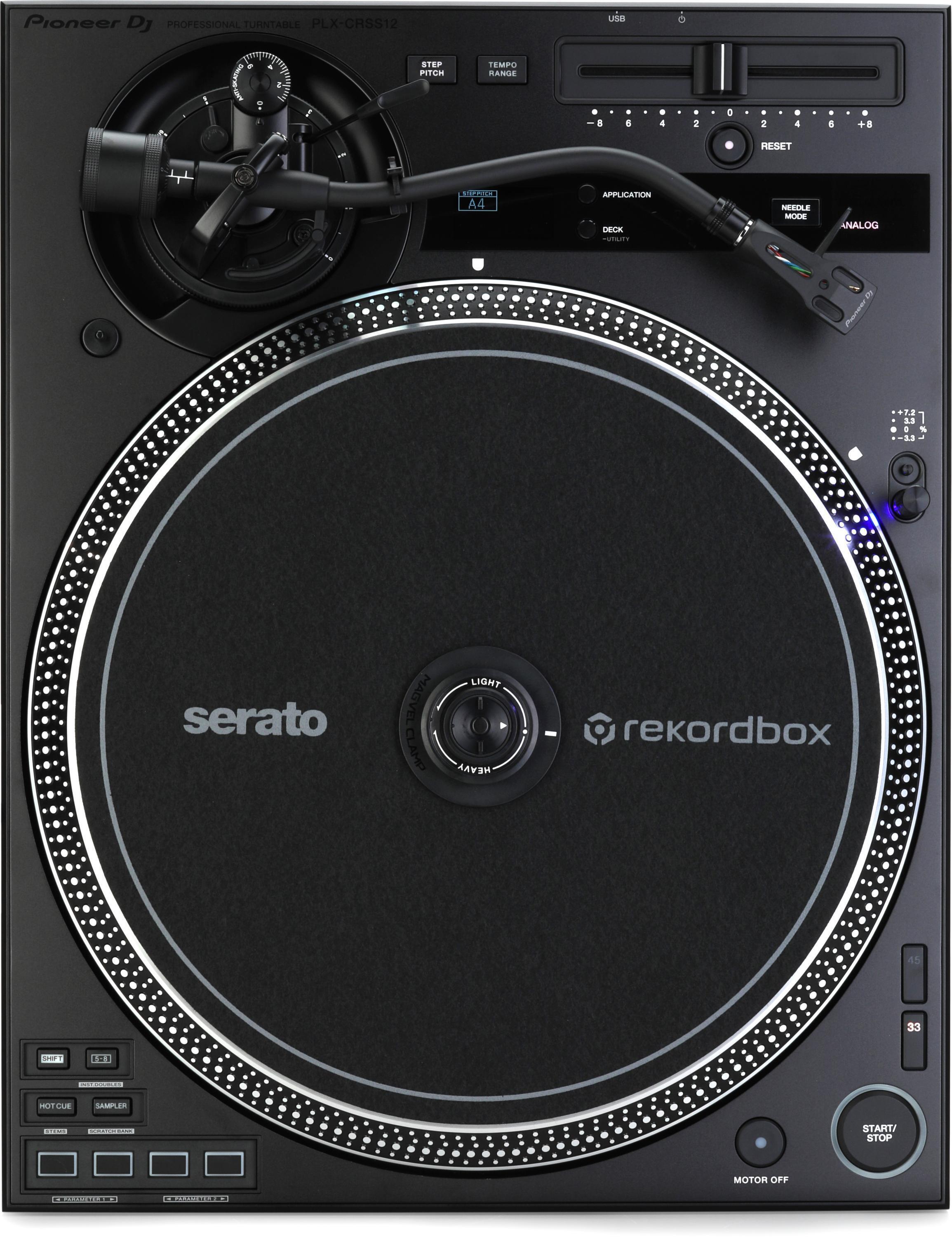 cf777f7039mPanYWRRJ1OZW6QSFQClmcWSiyqCo1-1 Pioneer DJ PLX-CRSS12 Hybrid Direct Drive Turntable with DVS